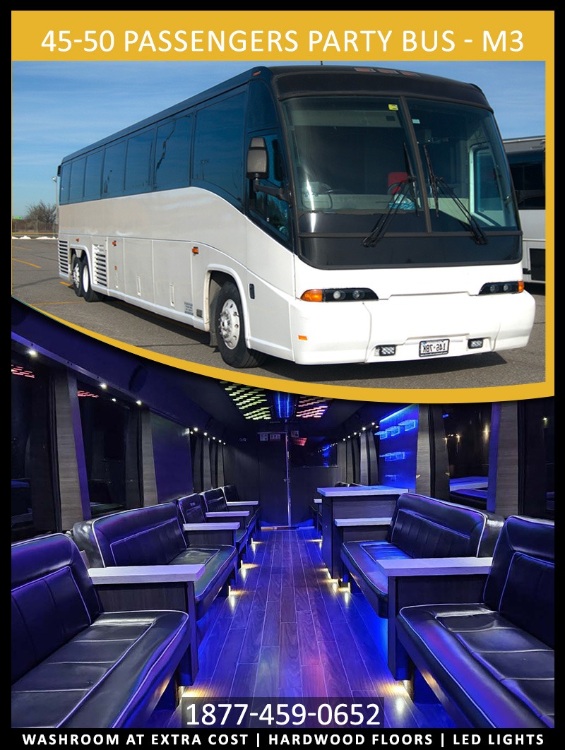 passengers party bus M3